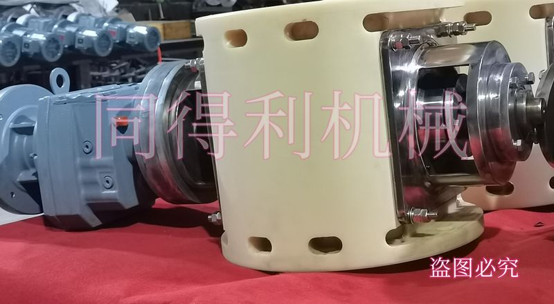 整體尼龍一體機卸料閥